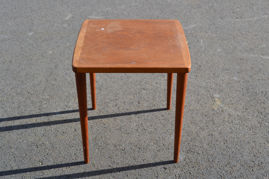 Sidobord. Teak, 1950/60-talet.