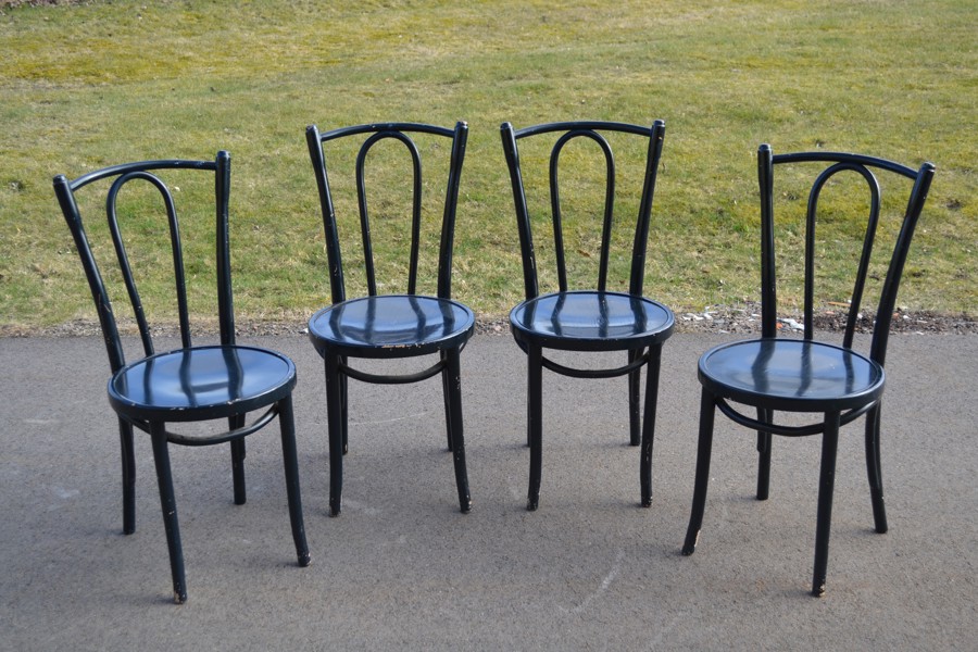 4 Stolar. Okänt fabrikat.