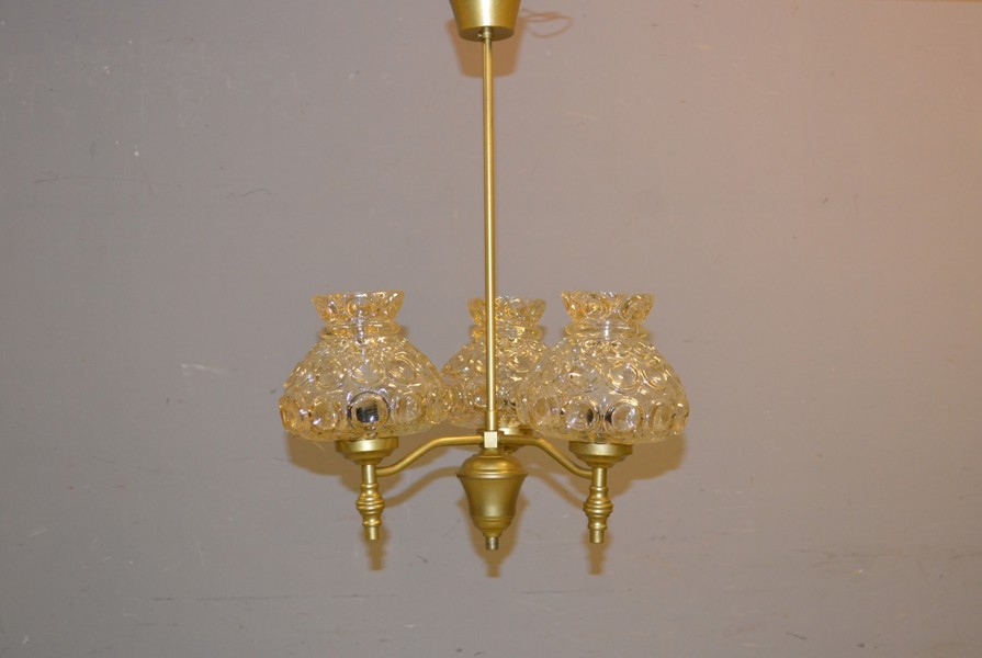 Taklampa. 1900-Talets andra hälft.