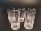 TIMO SARPANEVA. 5 Grogglas. "Kalinka", Iittala.