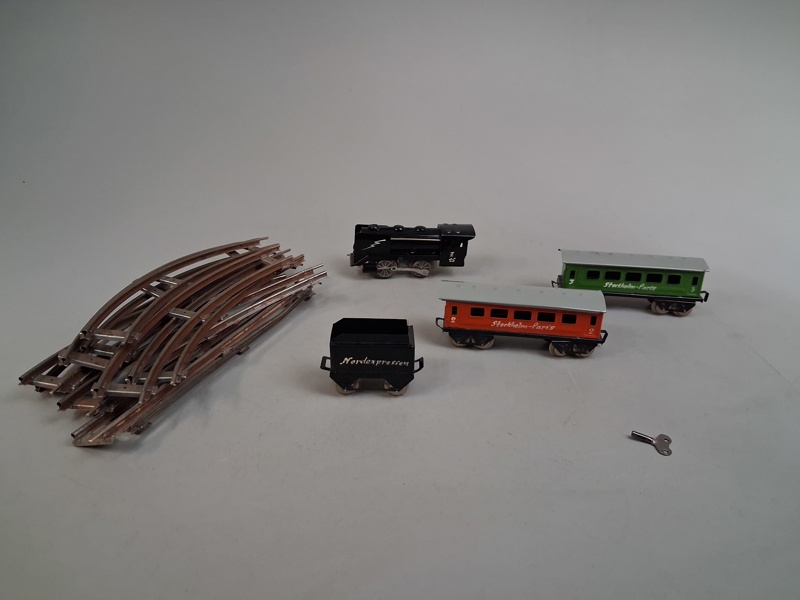 Nordexpressen. Tågbana.