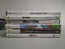 XBOX 360 med tillbehör & spel.