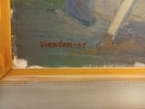 EINAR VIANDEN. Olja på duk, signerad & daterad. -45.