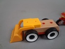 Diverse Leksaksbilar. Bl.a Större traktor i plast.