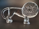 BERTIL VALLIEN, Figurin, Lejon, Glas, Royal Krona.