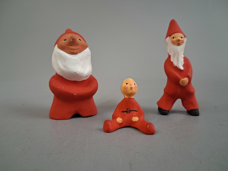 3 Figuriner. Ulla Sönnerstam.