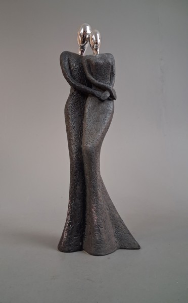 Skulptur. Man & Kvinna.