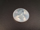 Silvermynt. Kanadensiska Maple Leaf 1 oz, rent silver (99,99), 31,28gram.