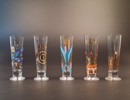 6 Ölglas & 5 snapsglas. Ritzenhoff.