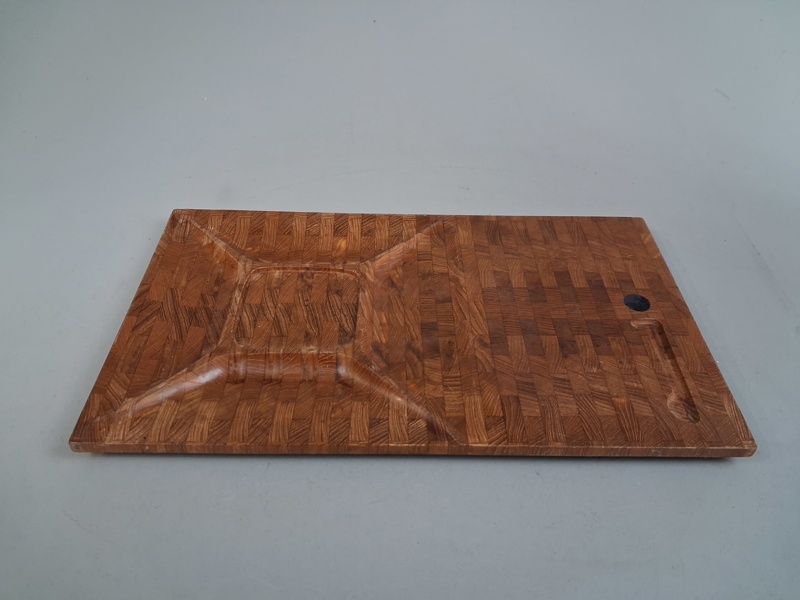 Serveringsfat. Teak, Danmark.