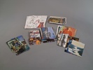 Diverse. Bl.a Vykort, Hockeykort, klippdockor.