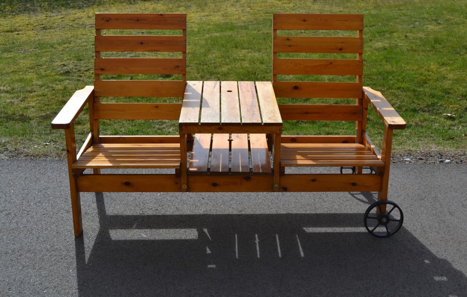 Trädgårdsmöbel. "Du och jag", KWA.