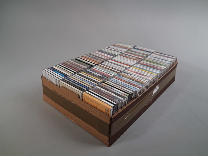 Diverse CD-Skivor.