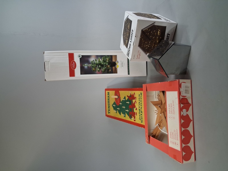 Diverse belysning, Jul.