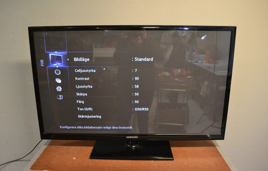 SAMSUNG. Plasma-TV, 51 tum, Modell: PS51D455A2W