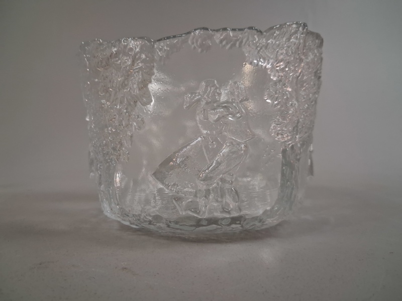 KJELL ENGMAN. Skål. "Midsommardansen", Kosta Boda.