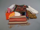 Diverse textil, handarbete.