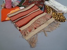 Diverse textil, handarbete.