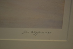 JAN WIGFORSS. Litografi, signerad, daterad -84 & numrerad 45/260.