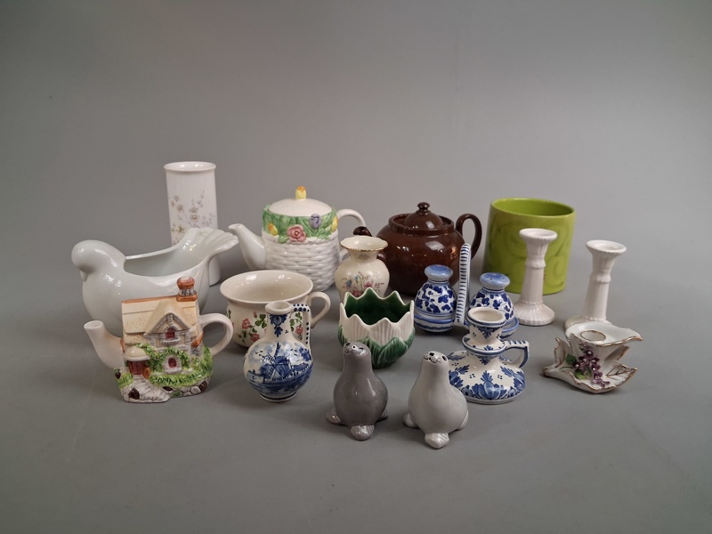 Diverse porslin & keramik.