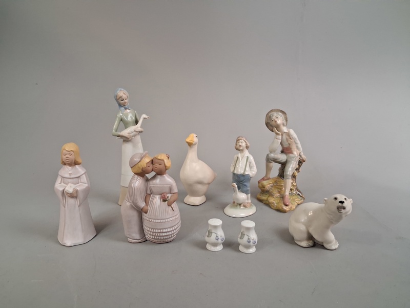 Diverse figuriner. Bl.a Höganäs, JIE m.fl.