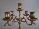 Kandelaber. Mässing.