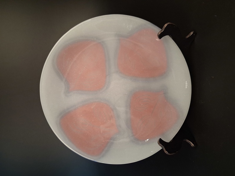 OLLE BROZÉN. Stort fat. Kosta Boda.