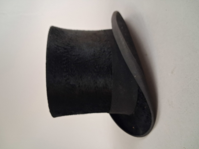 Cylinderhatt, hatt. Stenström & Hedbergs. Herr ekipering, Helsingborg.