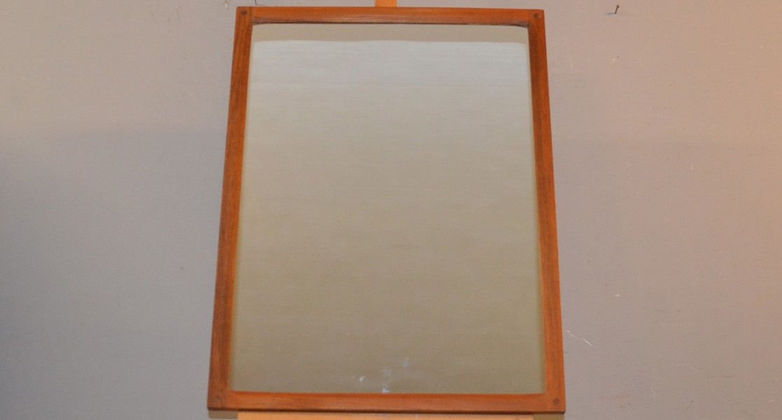 AKSEL KJERSGAARD. Spegel, Teak, Odder, Danmark.