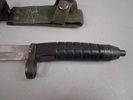 KNIVBAJONETT. m/1965, för AK4, Bacho, tre kronor.