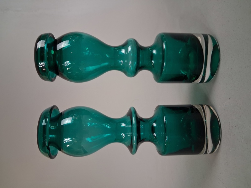 NANNY STILL. 2 Vaser, "Pompadour", Riihimäen Lasi.