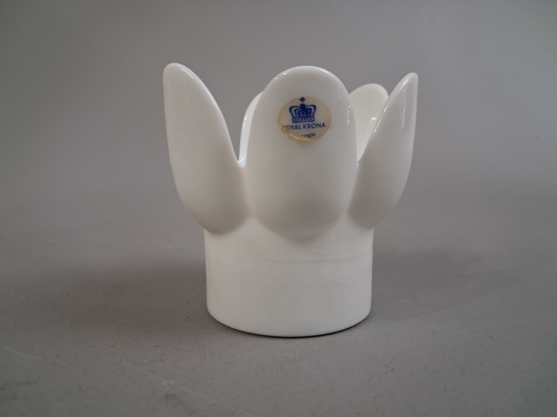 BO BORGSTRÖM, Ljuslykta, "Tulpan", Royal Krona.