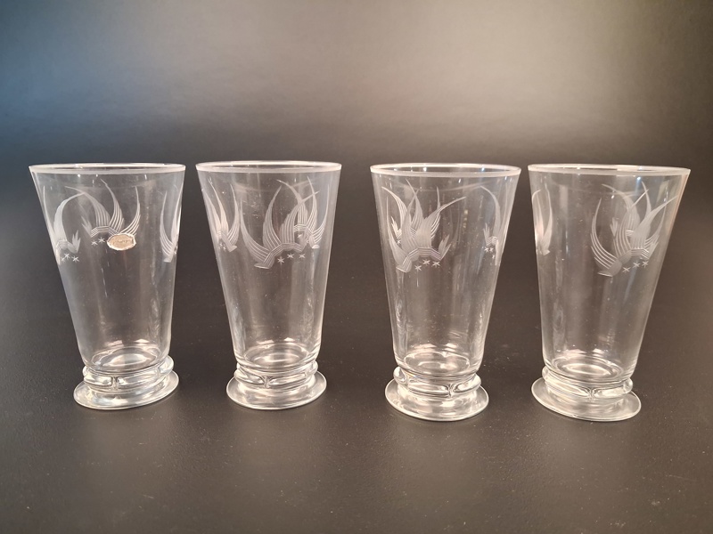 GUNNAR GRUNO HÅKANSSON. 4 Grogglas, "Uarda", Johansfors.