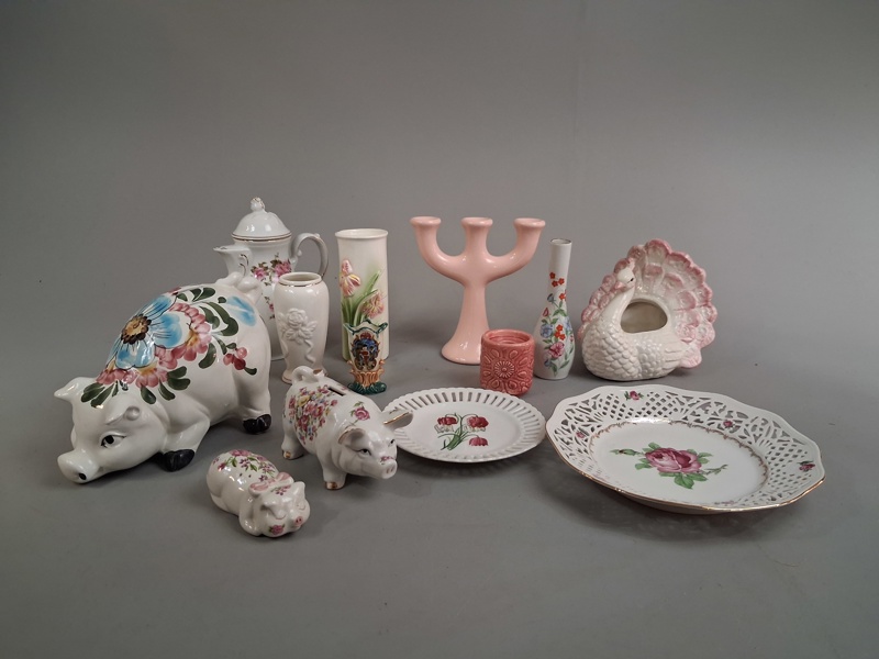 Diverse porslin & keramik.