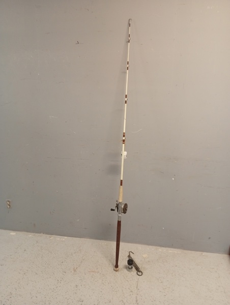 Spö med rulle, Penn NO 85, Spole Ambassadeur.