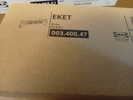2 Skåp med väggskenor. "Eket", IKEA. Obrutna  förpackningar.
