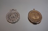 2 Medaljer. silver. 36gram.
