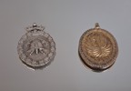 2 Medaljer. silver. 36gram.