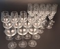 12 Champagneglas & 12 Vin glas.