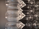 12 Champagneglas & 12 Vin glas.