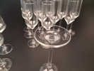 12 Champagneglas & 12 Vin glas.