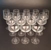 12 Champagneglas & 12 Vin glas.