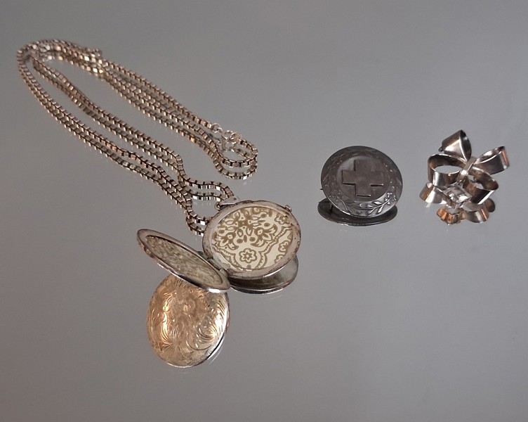 Smycken. silver, 60gram, syratestat.