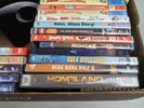 Diverse dvd filmer. Bl.a Starwars, The Soptanos, The Wire mfl.
