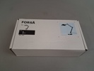 Skrivbordslampa IKEA, "FORSÅ". Svart. Oanvänd.