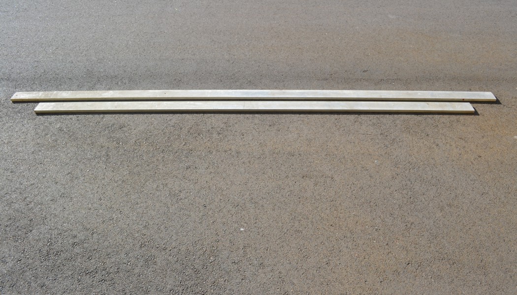 2 Rätskivor. Aluminium.