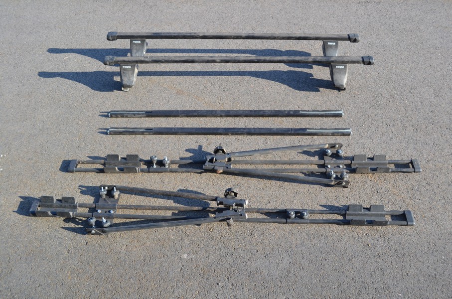 Takräcke & cykelställ. THULE.