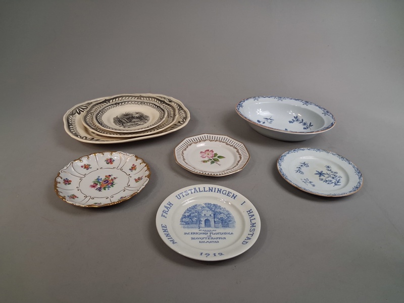 Diverse porslin. Bl.a Ostindia Rörstrand, Exotica Gefle m.m.