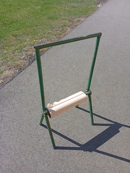 Pappershållare. Industri.