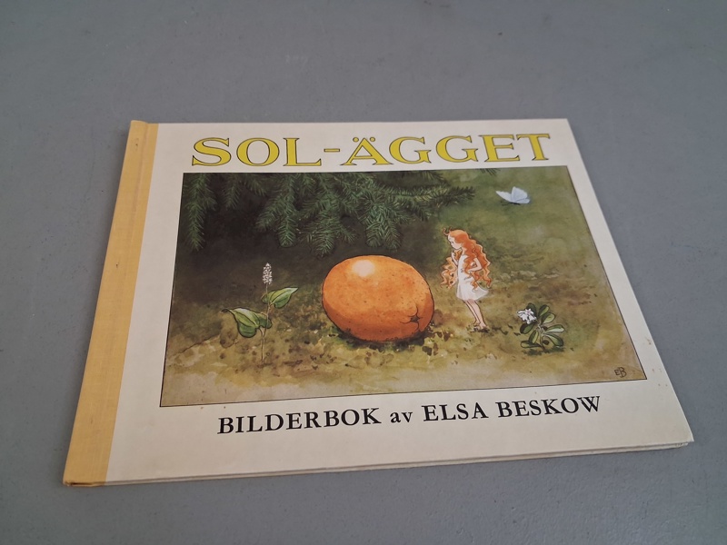 Solägget. 1974 Bilderbok av Elsa Beskow.
